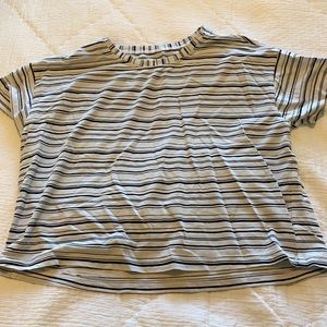 Striped Lululemon Crop Top